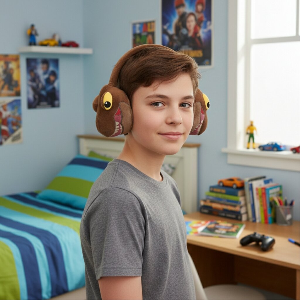 Jurassic World  Jurassic World - plush Dino - bluetooth headphones