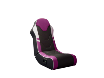 X Rocker Gaming chair - Shadow 2.0 - floor rocker – black/purple (X Rocker)