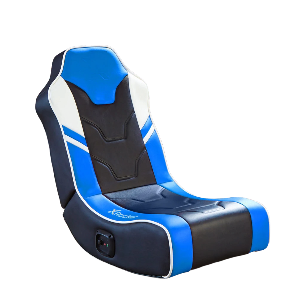 X Rocker Gamestoel - Shadow 2.0 - floor rocker – zwart/blauw (X Rocker)