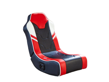 X Rocker Gamestoel - Shadow 2.0 - floor rocker – zwart/rood