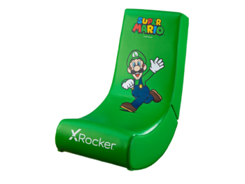 Super Mario Gaming chair - Luigi - Nintendo All Star rocker (X Rocker)