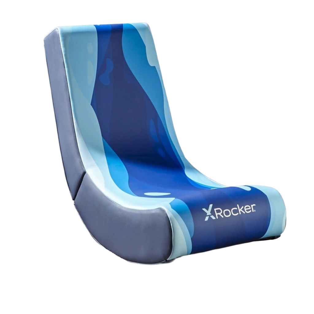 X Rocker Gamestoel - Lava - video rocker – blauw (X Rocker)