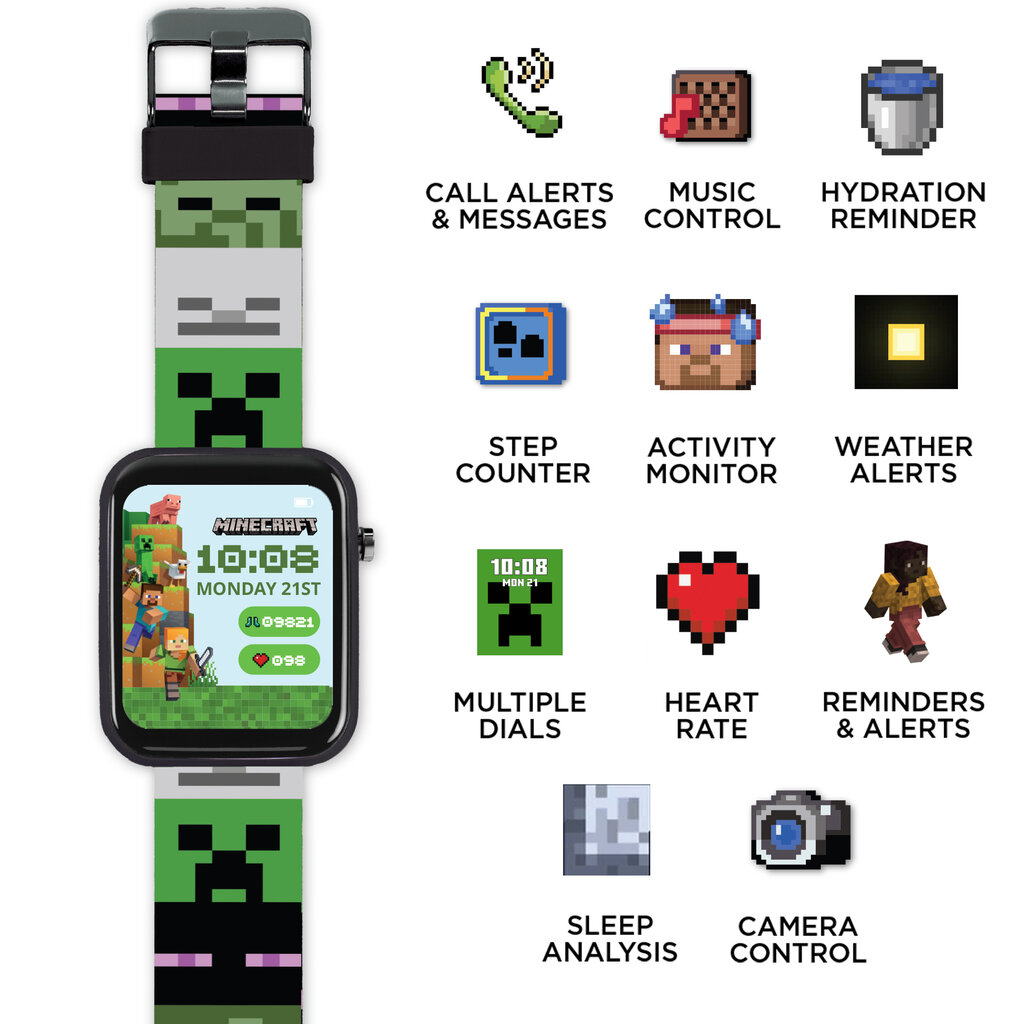 Minecraft Minecraft - smartwatch voor kids