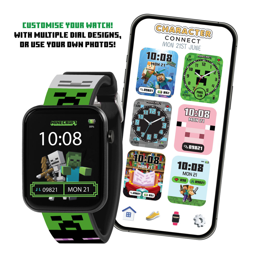 Minecraft Minecraft - smartwatch voor kids