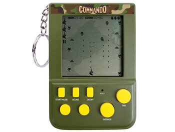 Commando Commando - retro gaming keychain