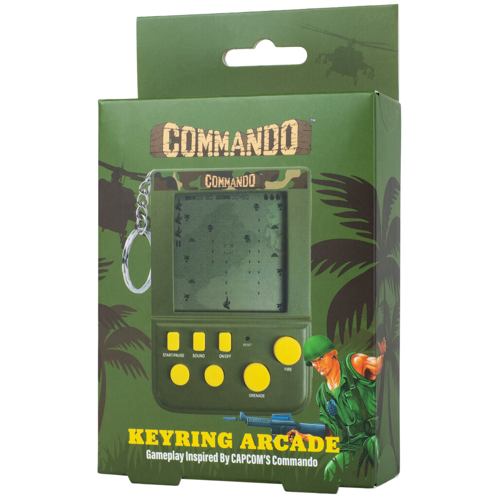 Commando Commando - retro gaming keychain