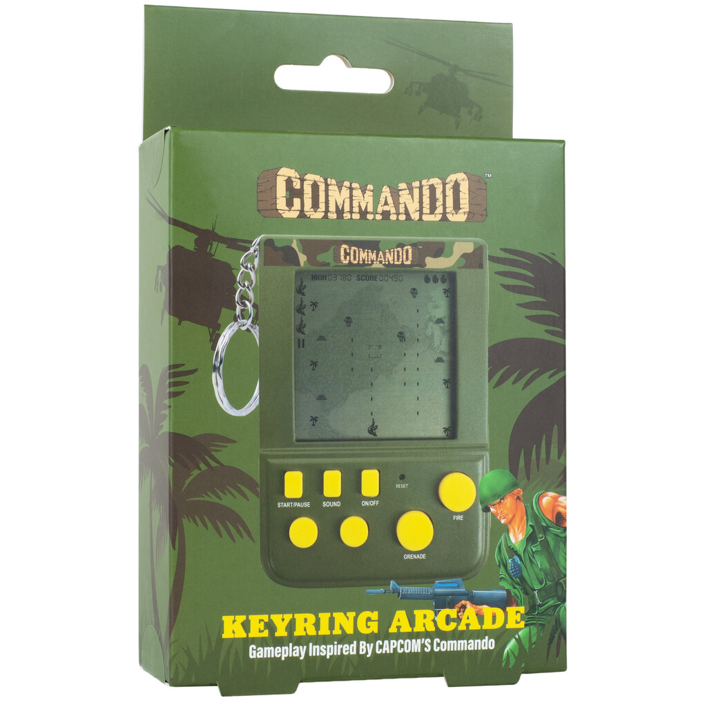 Commando Commando - retro gaming keychain