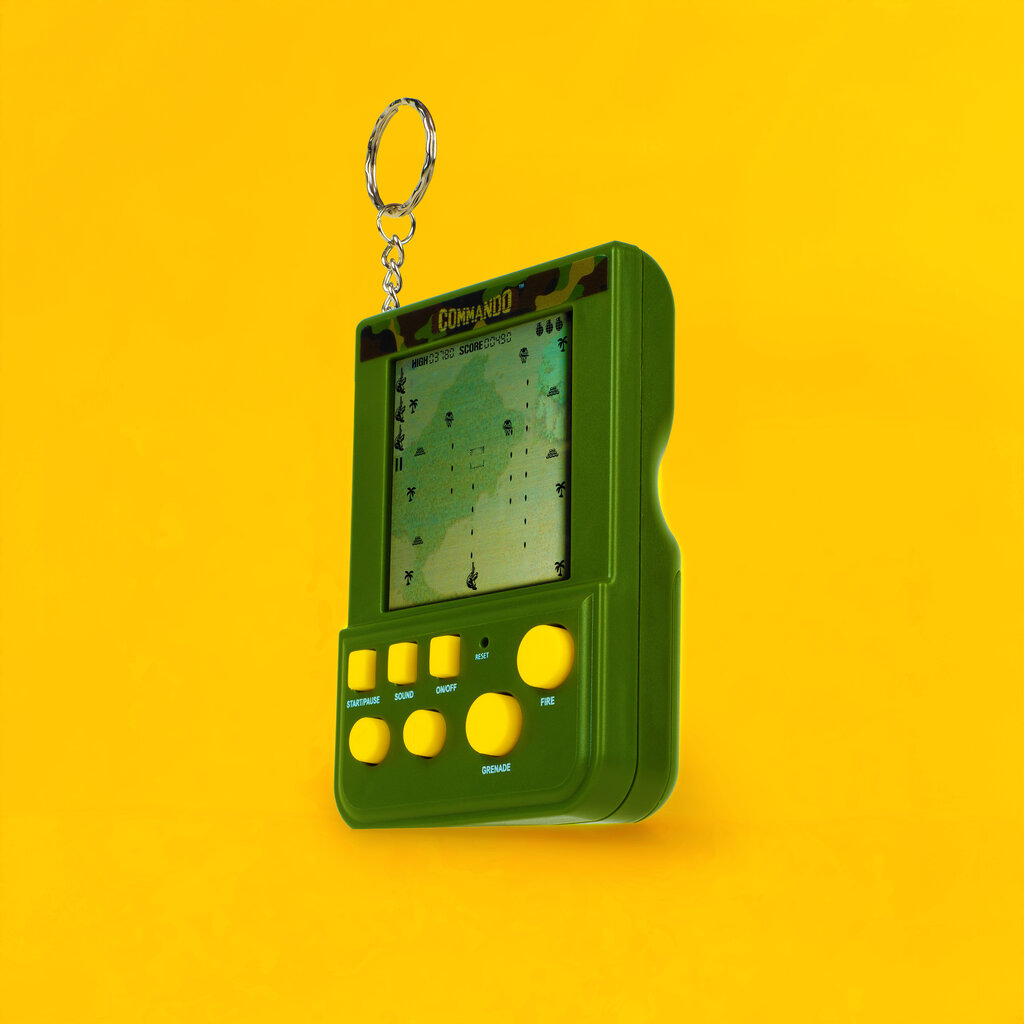 Commando Commando - retro gaming keychain