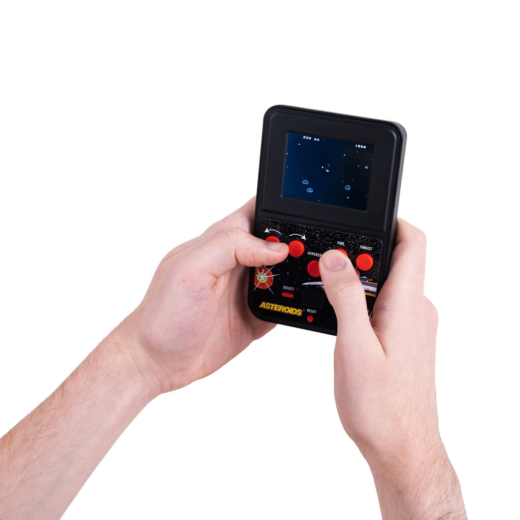 Atari Asteroids - retro gaming handheld