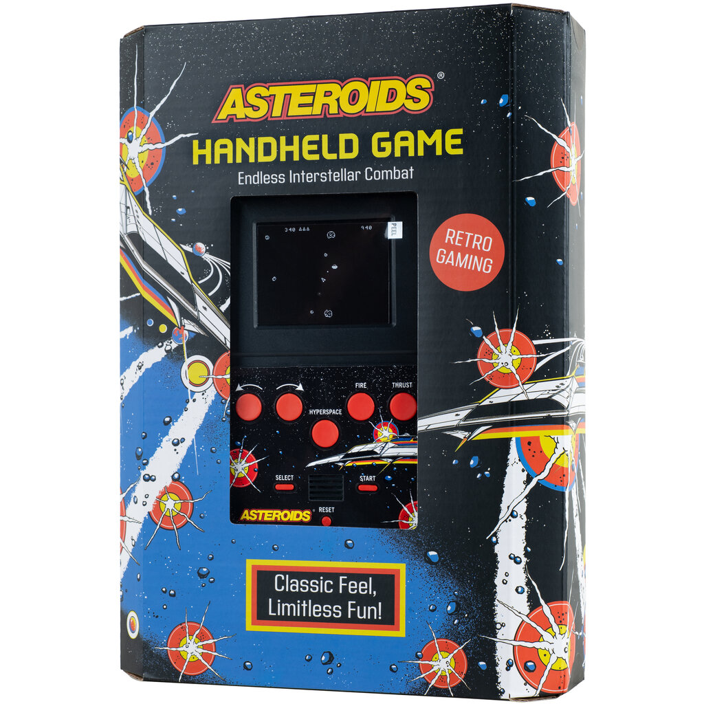 Atari Asteroids - retro gaming handheld