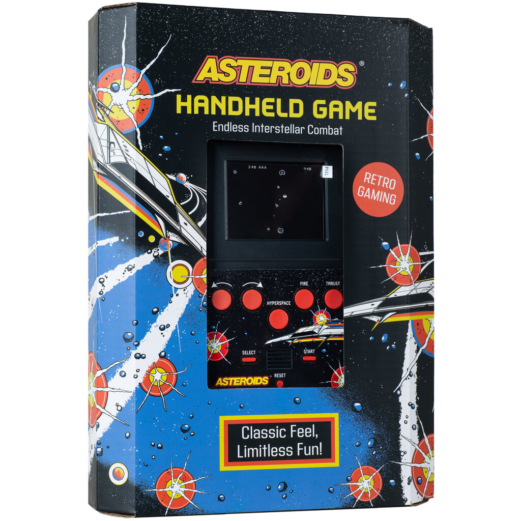 Atari Asteroids - retro gaming handheld