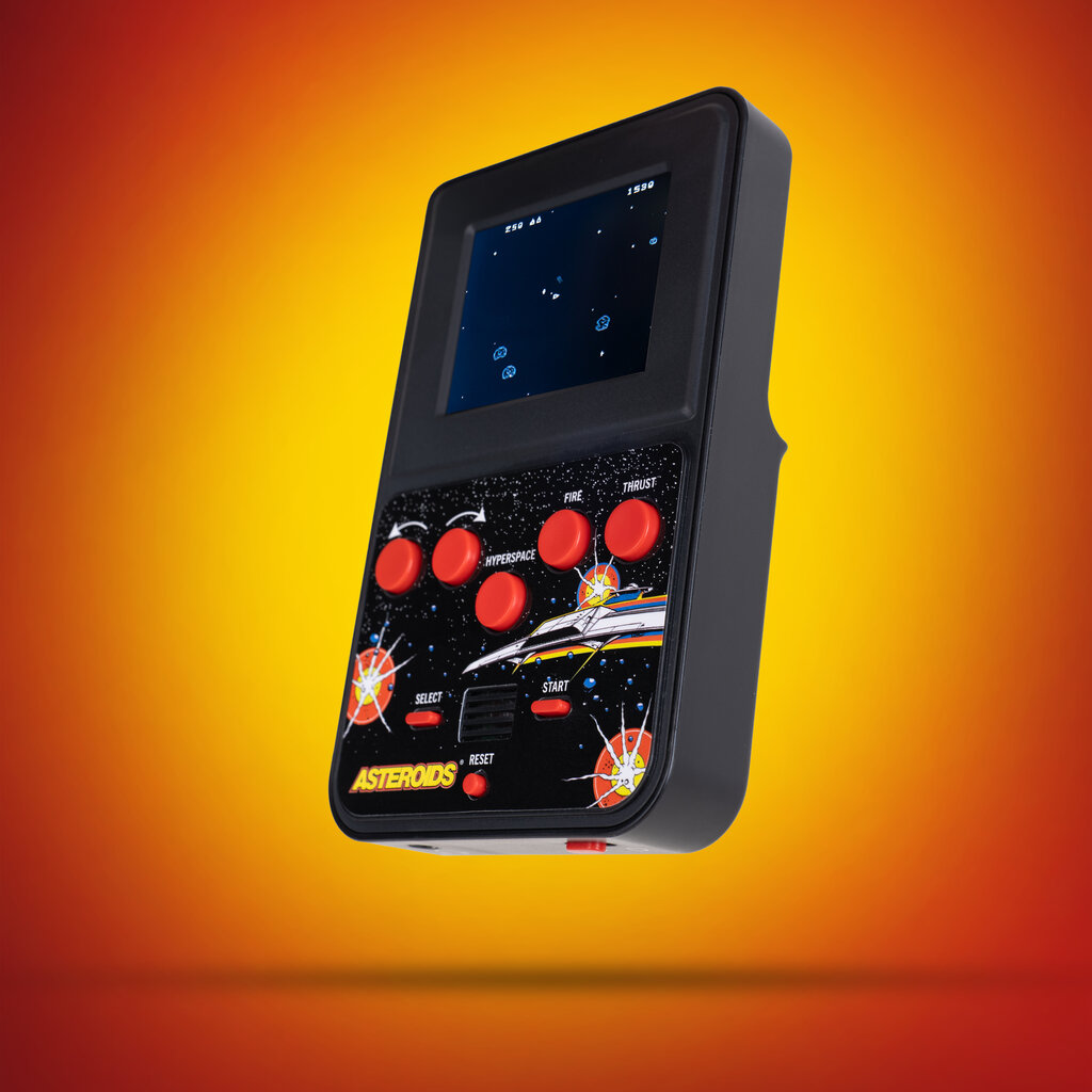 Atari Asteroids - retro gaming handheld