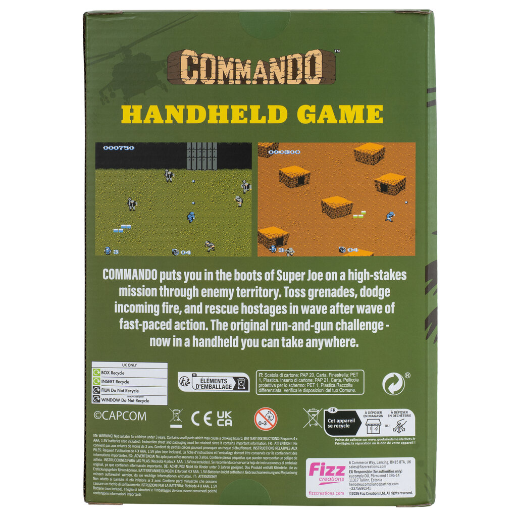 Commando Commando - retro gaming handheld