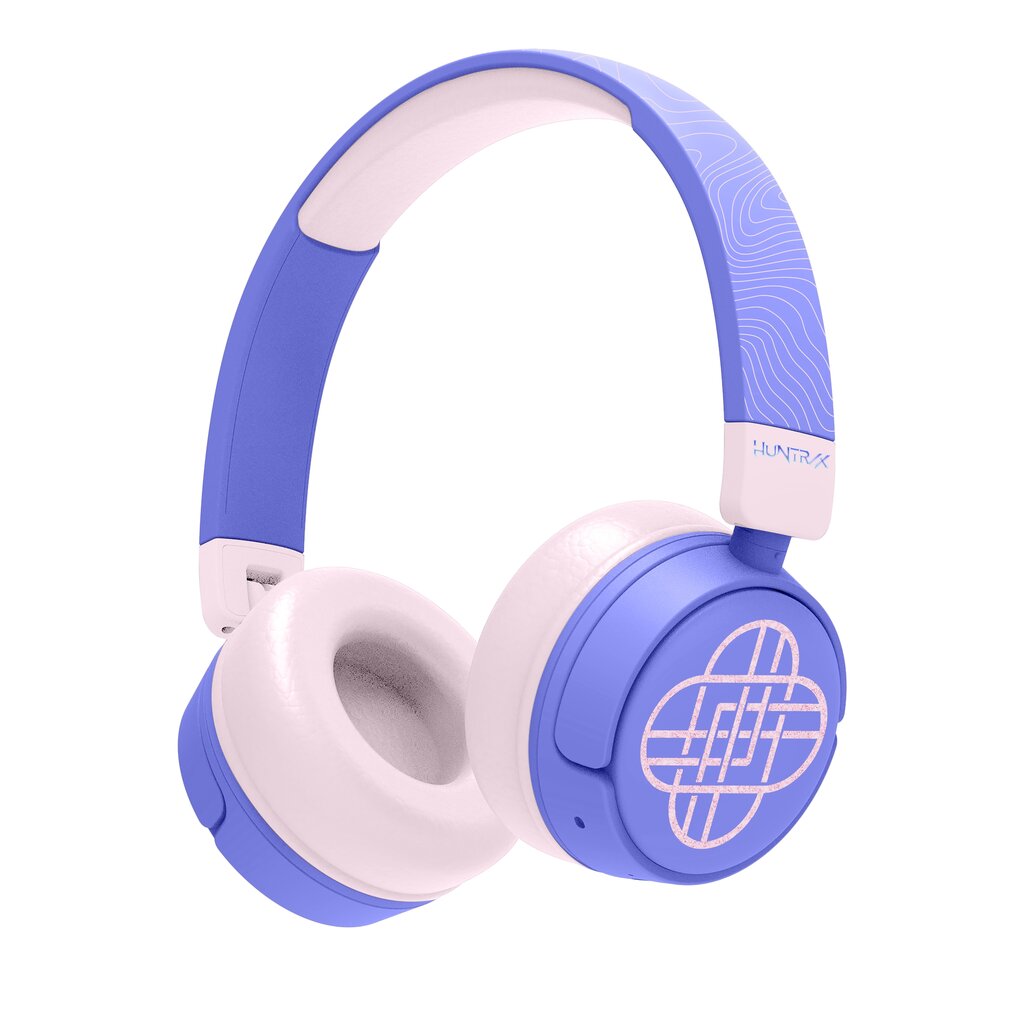 KPop Demon Hunters KPop Demon Hunters - Huntr/x logo - junior bluetooth koptelefoon