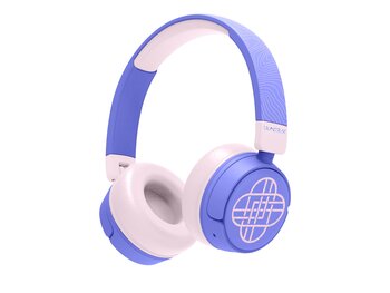 KPop Demon Hunters KPop Demon Hunters - Huntr/x logo - junior bluetooth koptelefoon