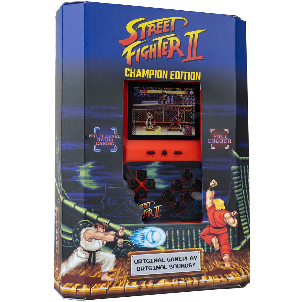 Street Fighter Street Fighter II - retro gaming handheld