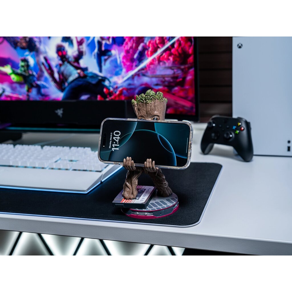Marvel Guardians of the Galaxy - Smiley Groot - stand for phone | controller | charging case