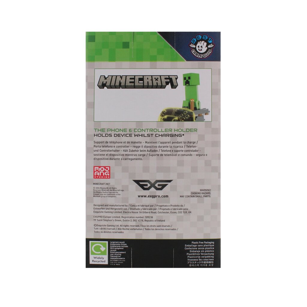 Minecraft Minecraft - Creeper - stand for phone | controller | charging case