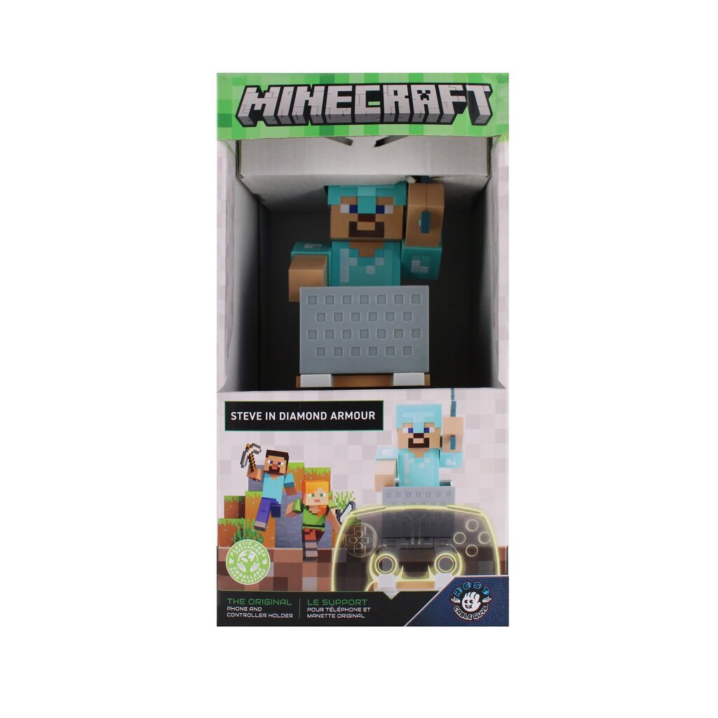 Minecraft Minecraft - Diamond Steve - standaard voor telefoon | controller | oplaadcase