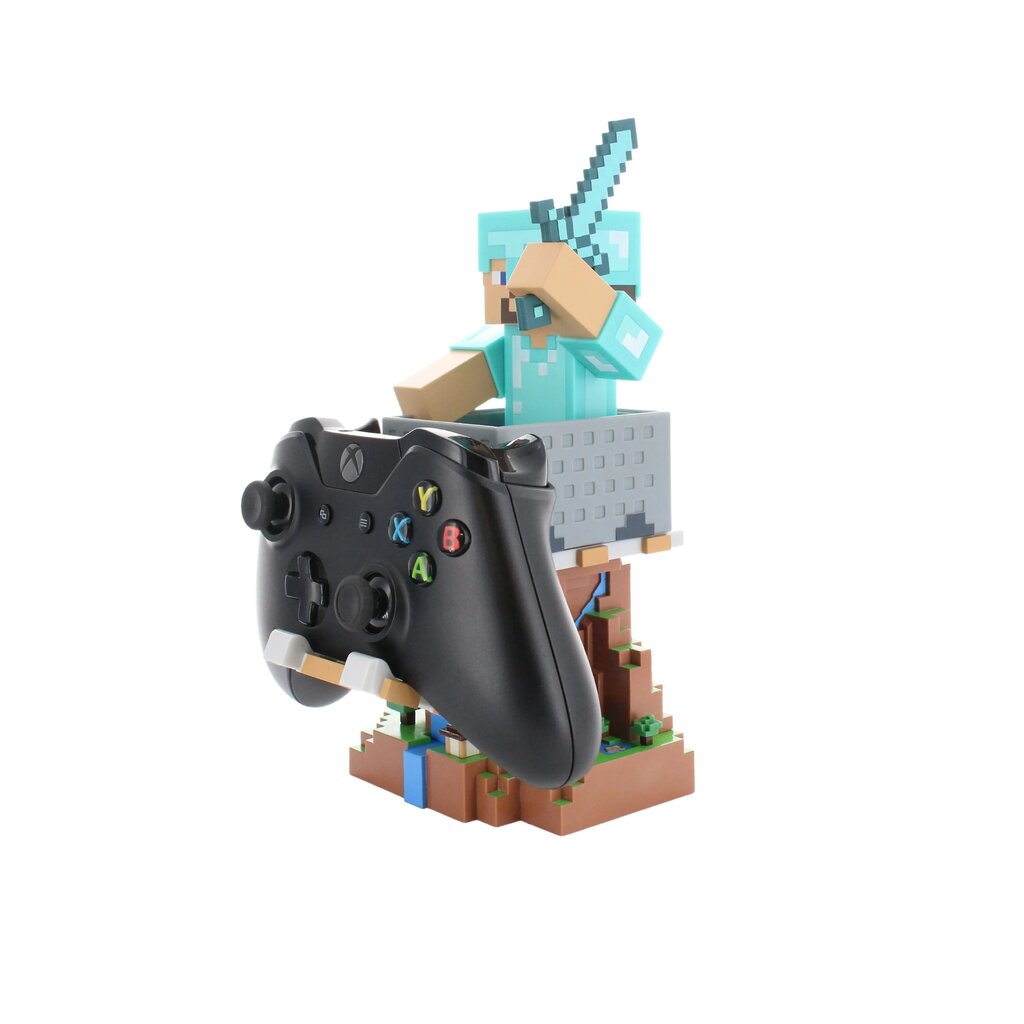 Minecraft Minecraft - Diamond Steve - stand for phone | controller | charging case