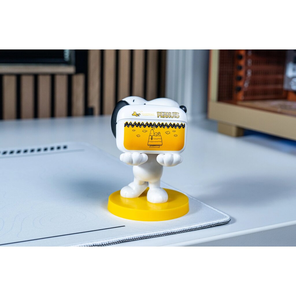 Snoopy (Peanuts) Snoopy - Peanuts - draadloze oordopjes - standaard voor oplaadcase