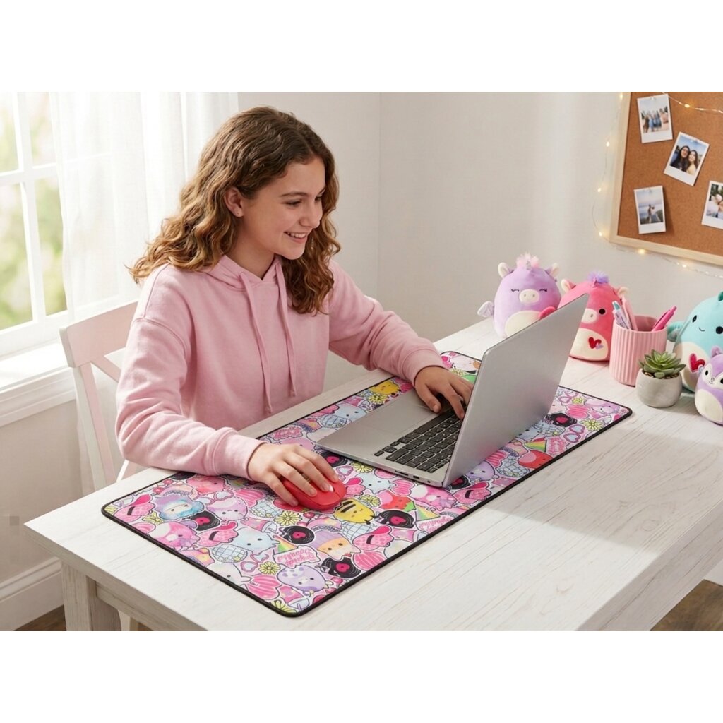 Squishmallows Squishmallows - mouse pad + wireless mouse - gift pack