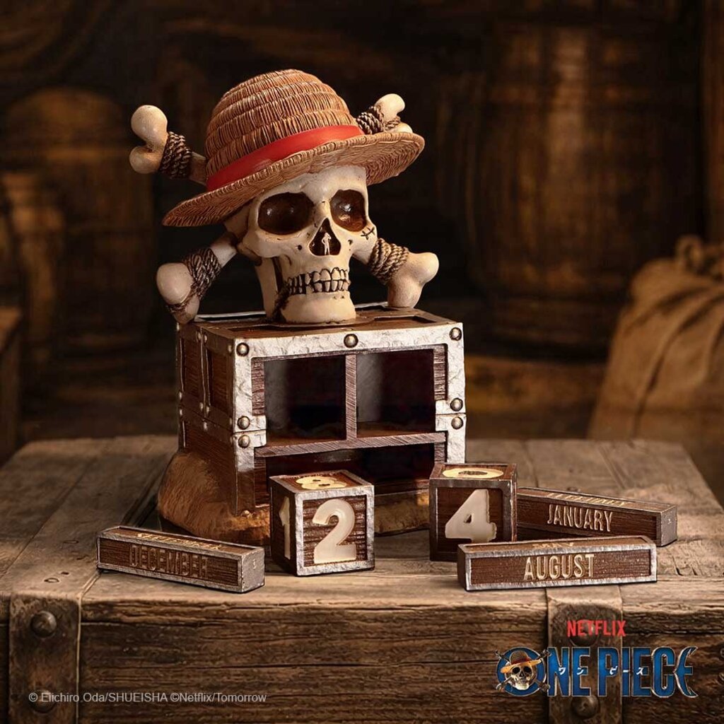 One Piece One Piece - Luffy Jolly Roger - figurine - kalender