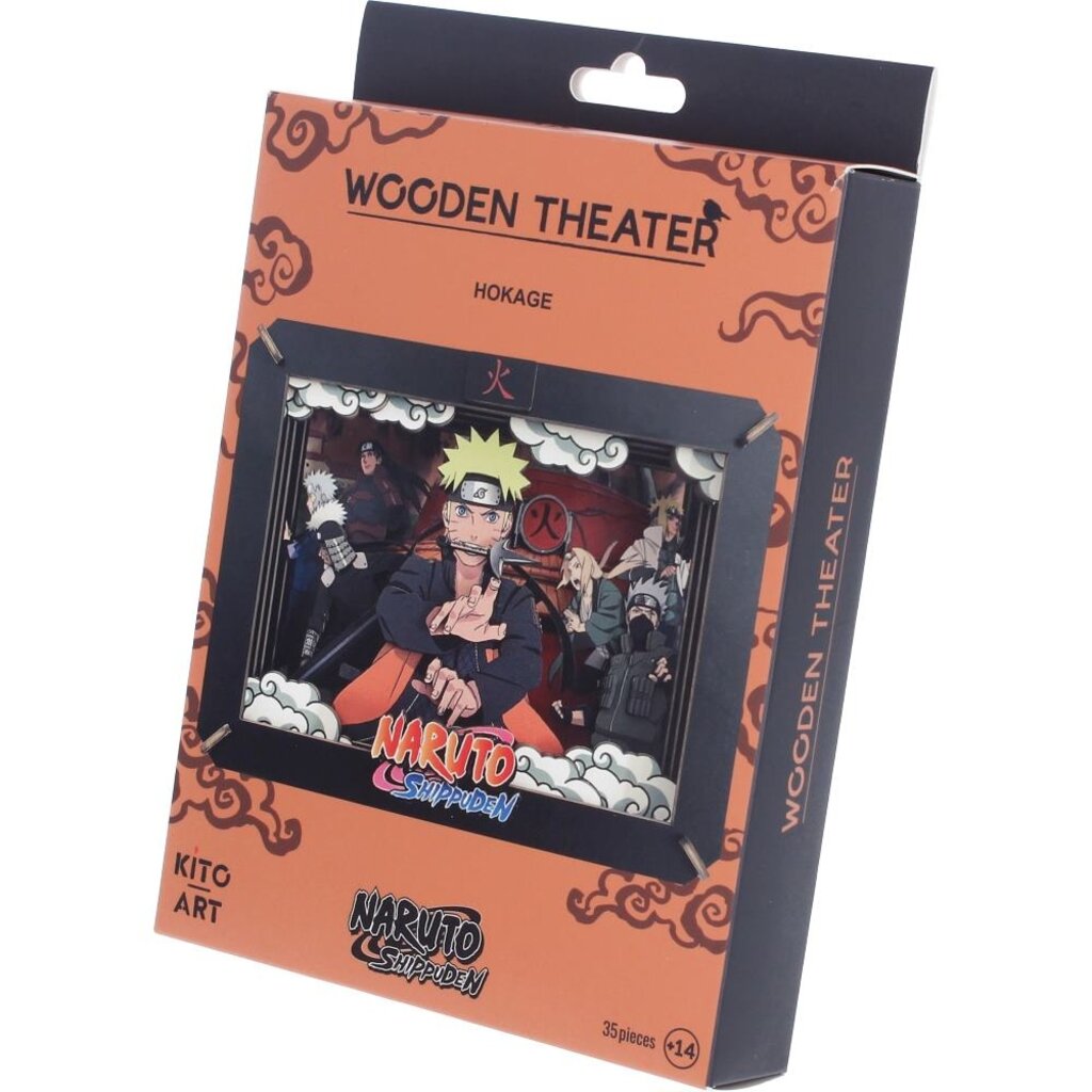 Naruto Naruto - Hokage - wooden theatre