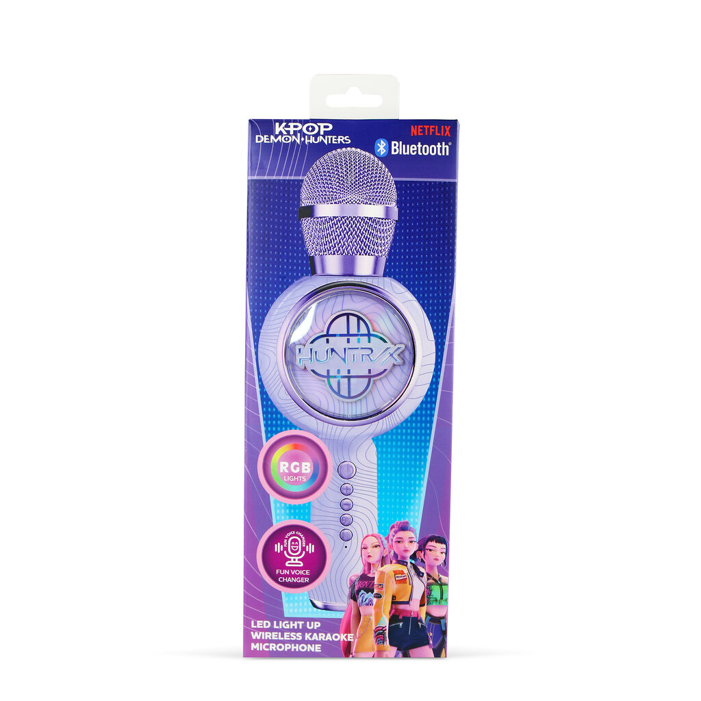 KPop Demon Hunters KPop Demon Hunters - Huntr/x Logo - LED light - karaoke microfoon