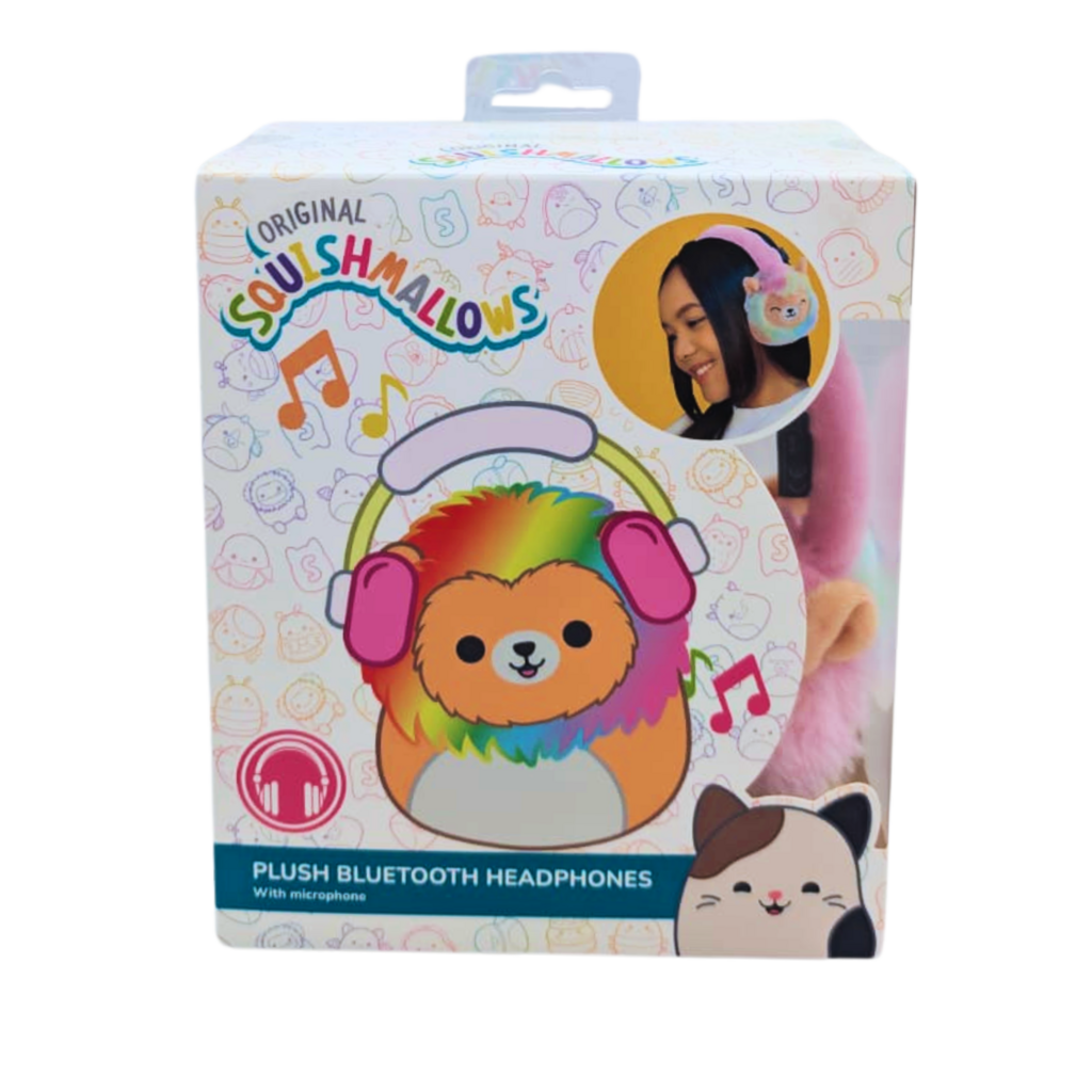 Squishmallows Squishmallows - Leonard the lion - bluetooth headphones