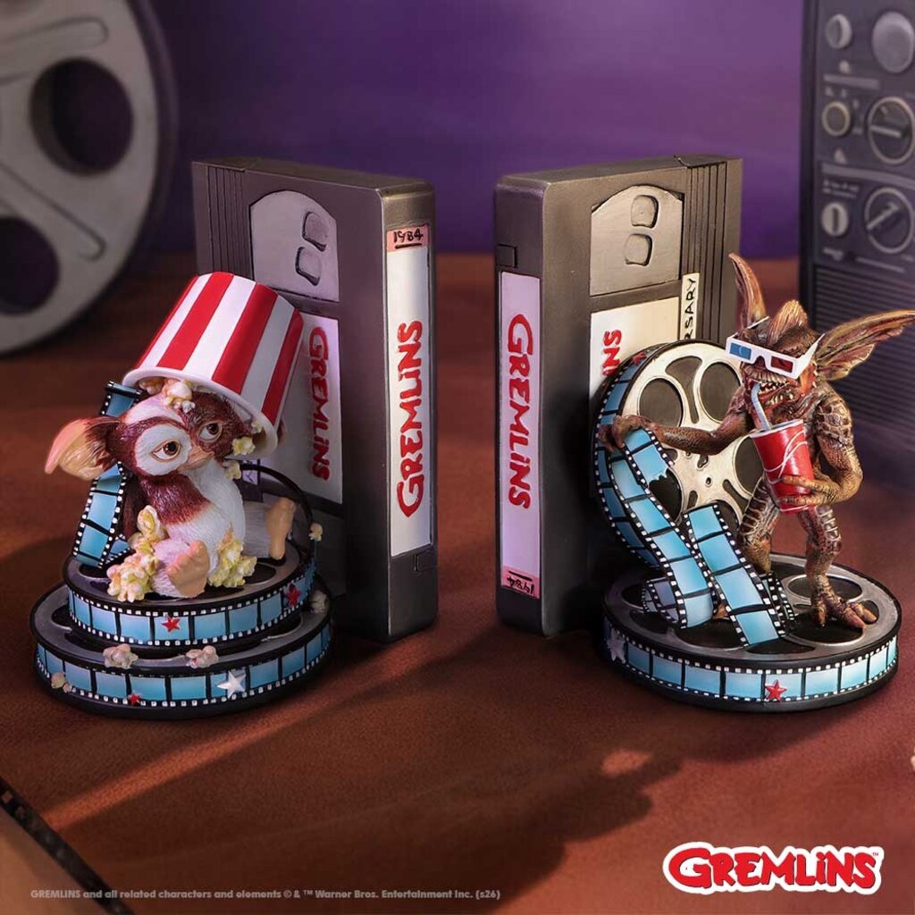 Gremlins Gremlins - VHS Tapes bookends (Nemesis Now)