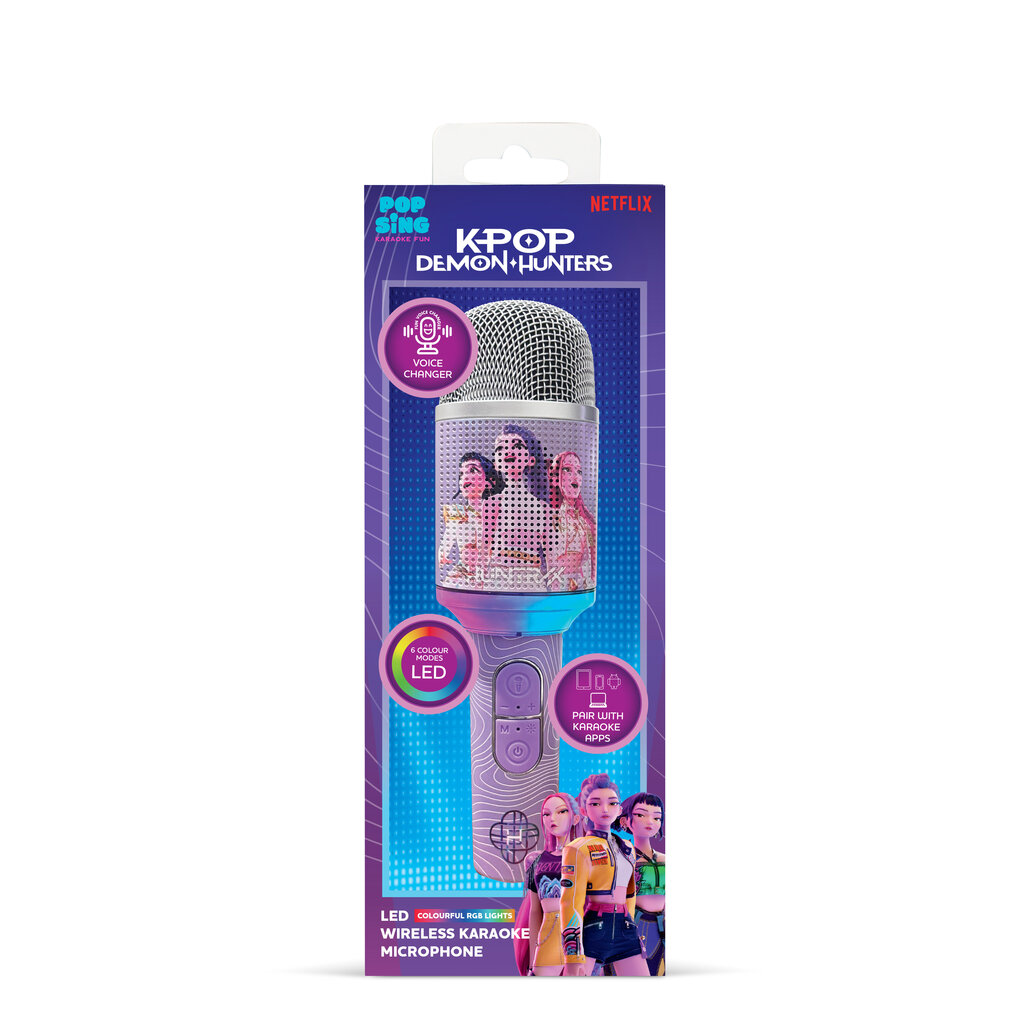 KPop Demon Hunters KPop Demon Hunters - Huntr/x Finale - LED light - karaoke microfoon