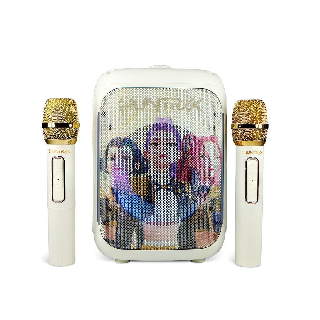 KPop Demon Hunters KPop Demon Hunters - Huntr/x Golden - karaoke set met twee microfoons