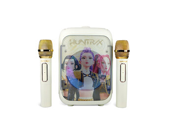 KPop Demon Hunters KPop Demon Hunters - Huntr/x Golden - karaoke set met twee microfoons