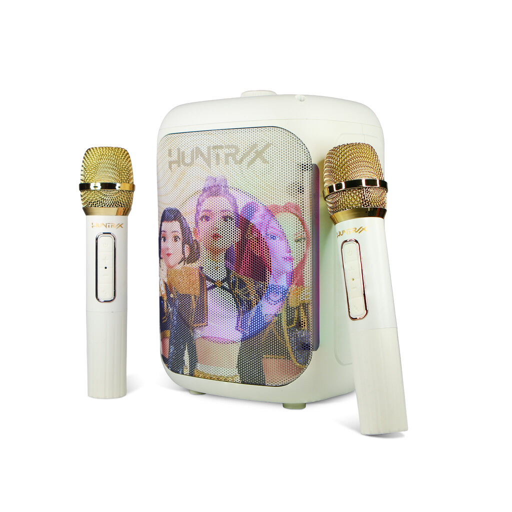 KPop Demon Hunters KPop Demon Hunters - Huntr/x Golden - karaoke set met twee microfoons
