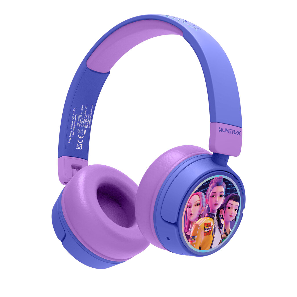 KPop Demon Hunters KPop Demon Hunters - Huntr/x - junior bluetooth koptelefoon