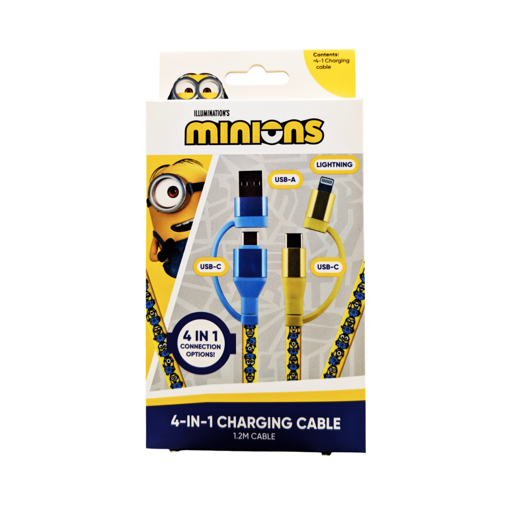 Minions Minions - 4-in-1 charging cable