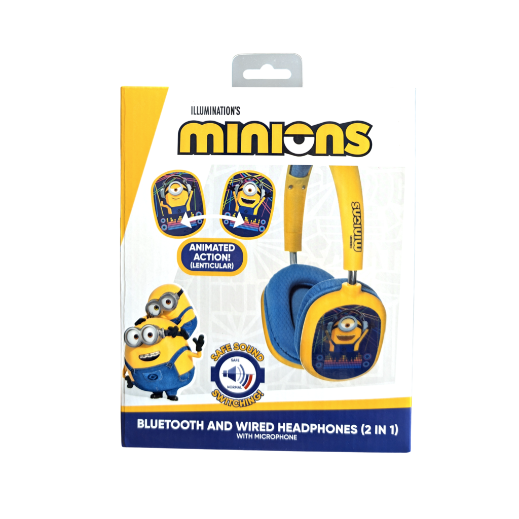 Minions Minions - lenticular design - junior bluetooth koptelefoon