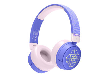 KPop Demon Hunters KPop Demon Hunters - Huntr/x logo - junior bluetooth headphones