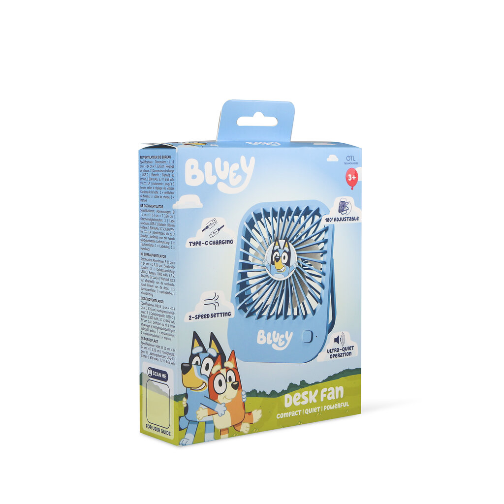 Bluey Bluey - desk super fan