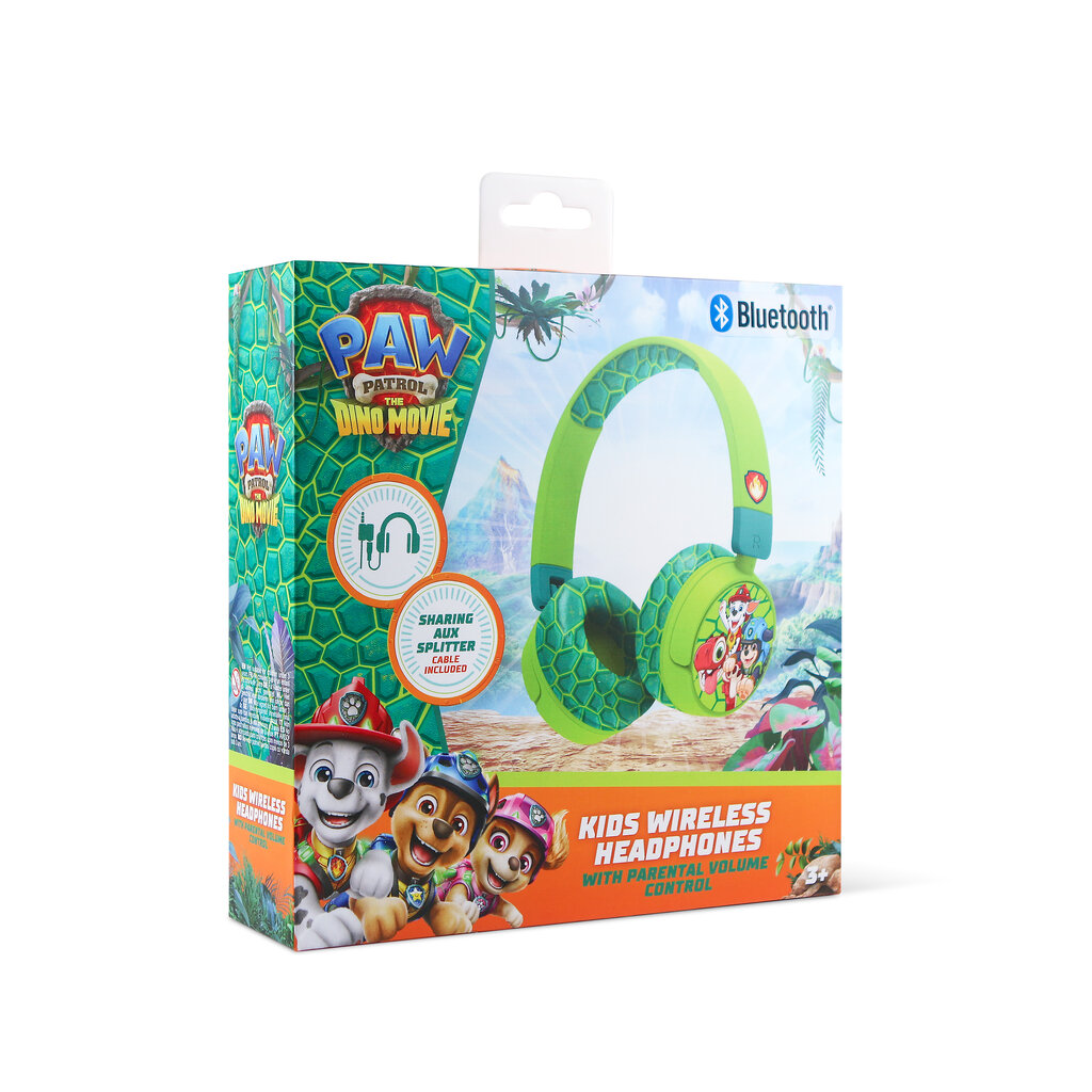 Paw Patrol Paw Patrol - Dino - junior bluetooth koptelefoon