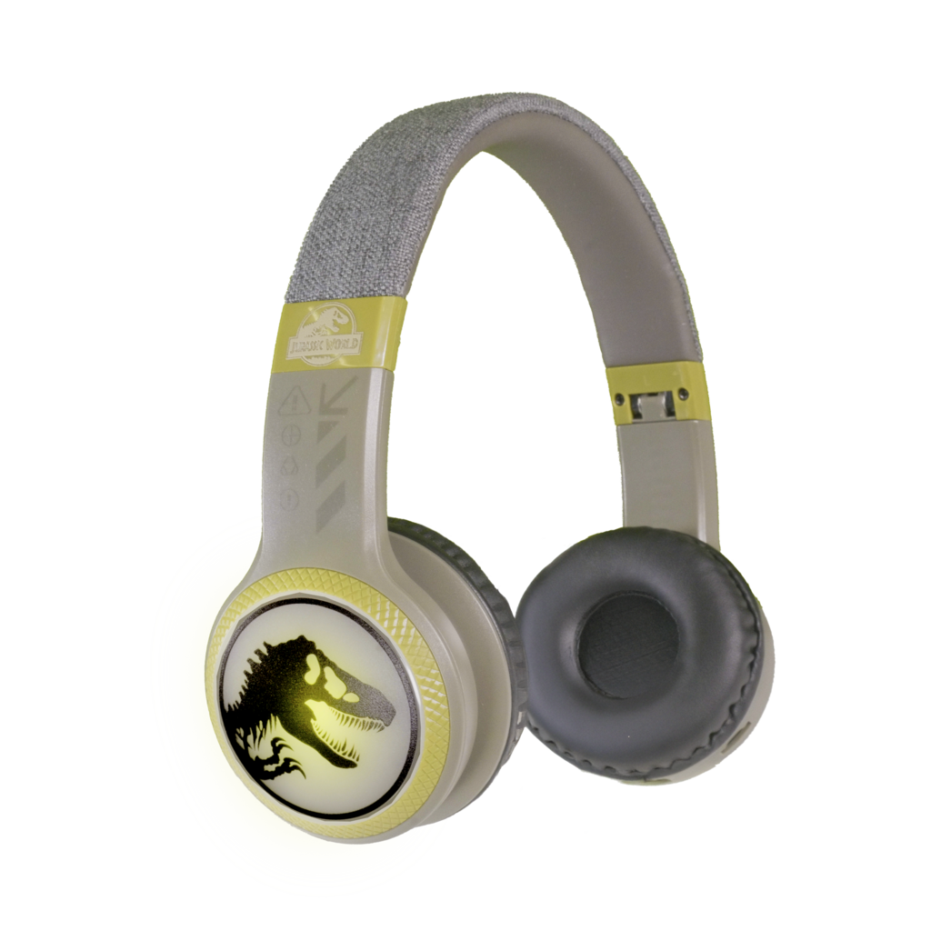 Jurassic World  Jurassic World - junior bluetooth headphones - with led lights