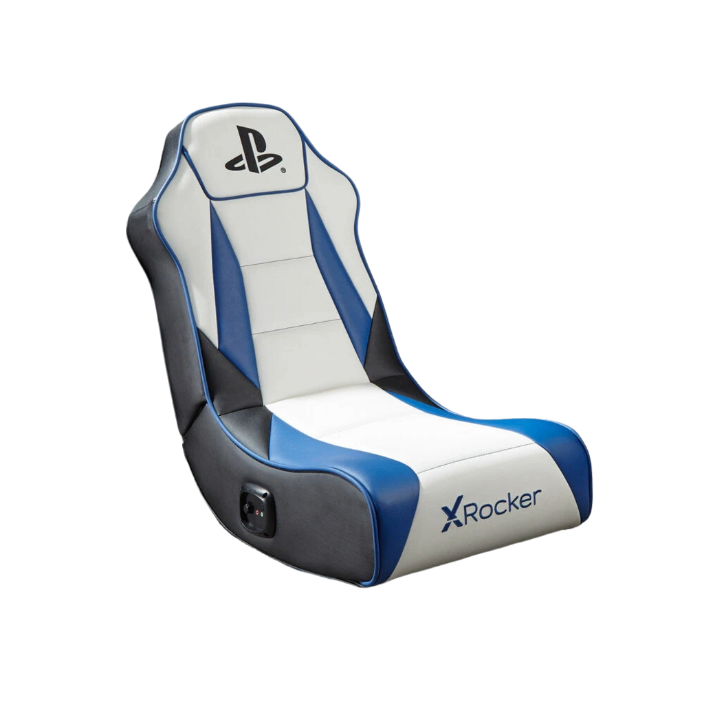 PlayStation Gaming chair - PlayStation Geist 2.1 - floor rocker - white/blue (X Rocker)