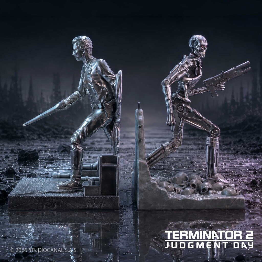 Terminator Terminator - T-1000 vs T-800 - bookends