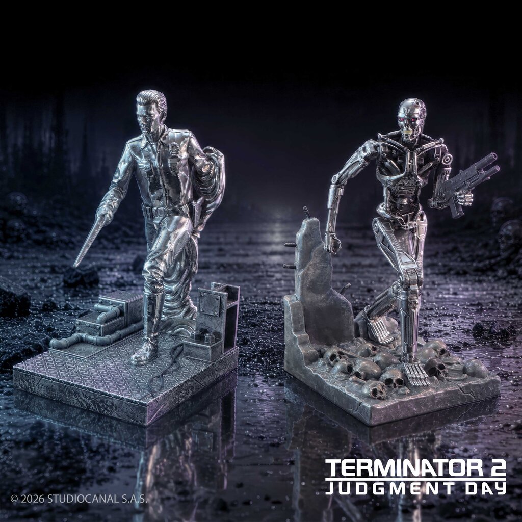 Terminator Terminator - T-1000 vs T-800 - bookends