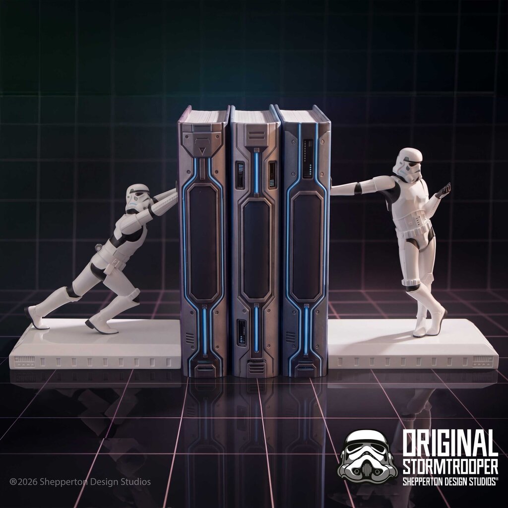 Stormtrooper Stormtrooper - Working Hard Hardly Working - bookends