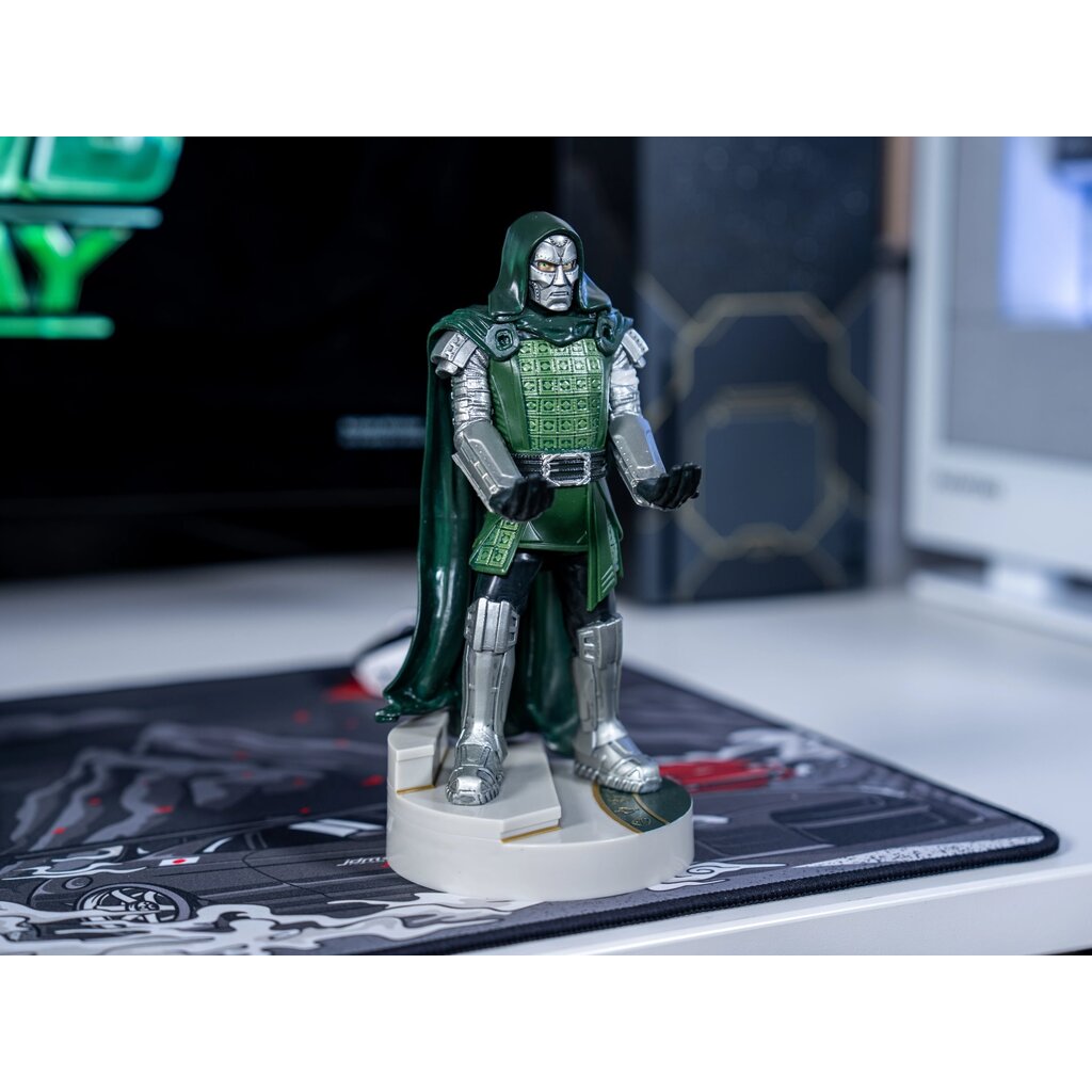 Marvel Dr. Doom - figurine standaard voor telefoon | controller | oplaadcase (Cable Guys Original)