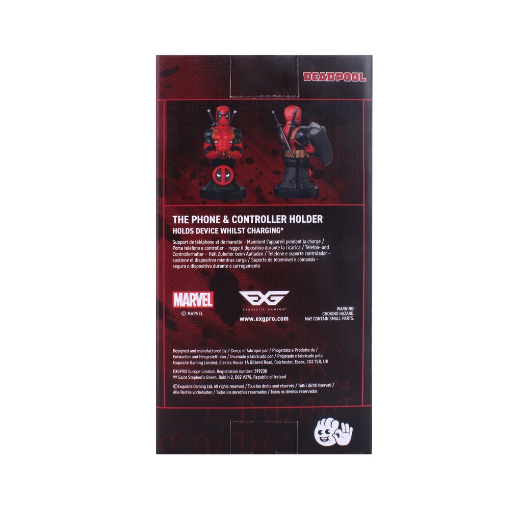 Deadpool - figurine standaard voor telefoon | controller | oplaadcase (Cable Guys Original)