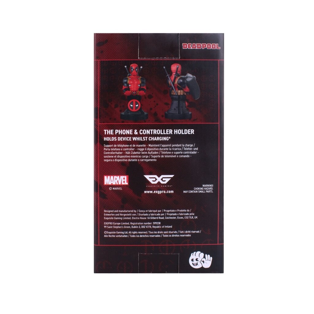 Marvel Deadpool - figurine standaard voor telefoon | controller | oplaadcase (Cable Guys Original)