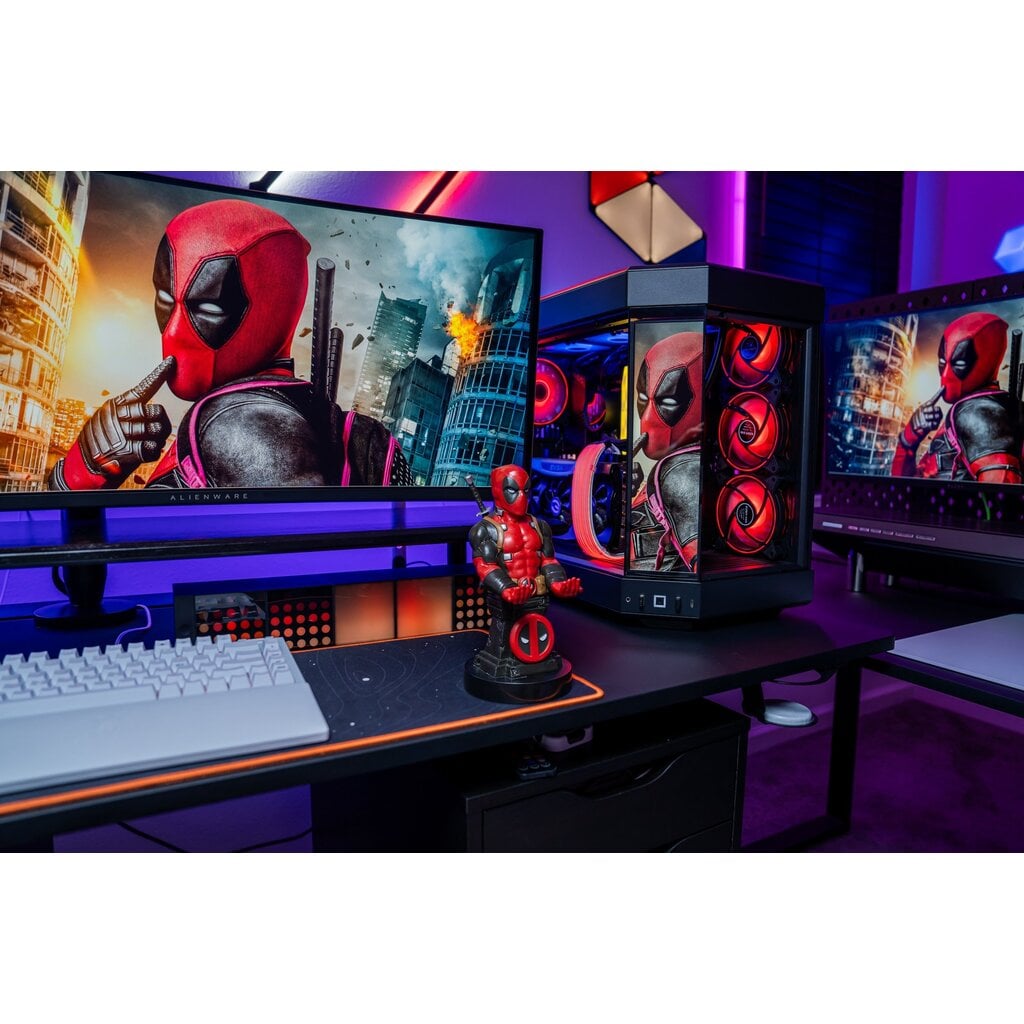 Marvel Deadpool - figurine standaard voor telefoon | controller | oplaadcase (Cable Guys Original)
